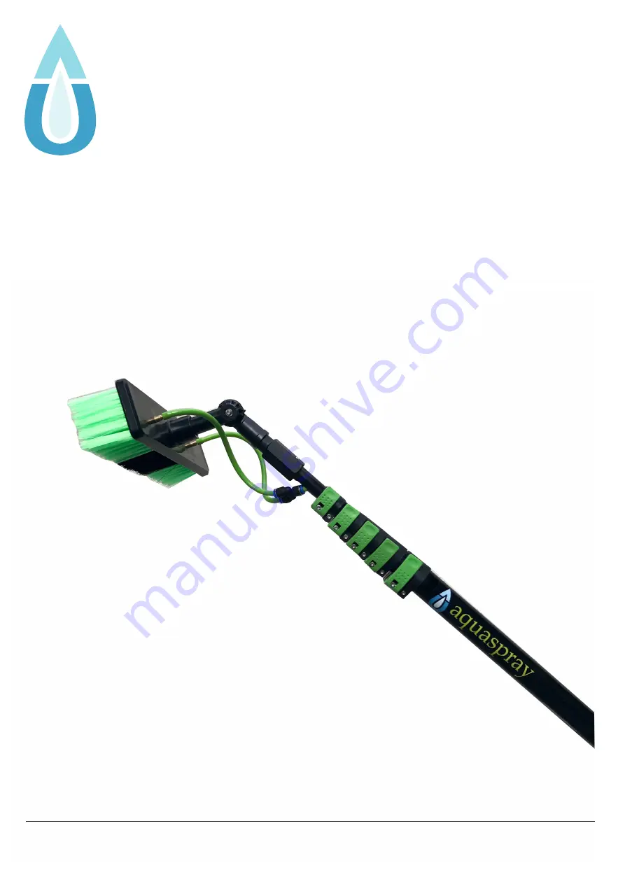 KIAM Aquaspray Telescopic Water Fed Pole Скачать руководство пользователя страница 1