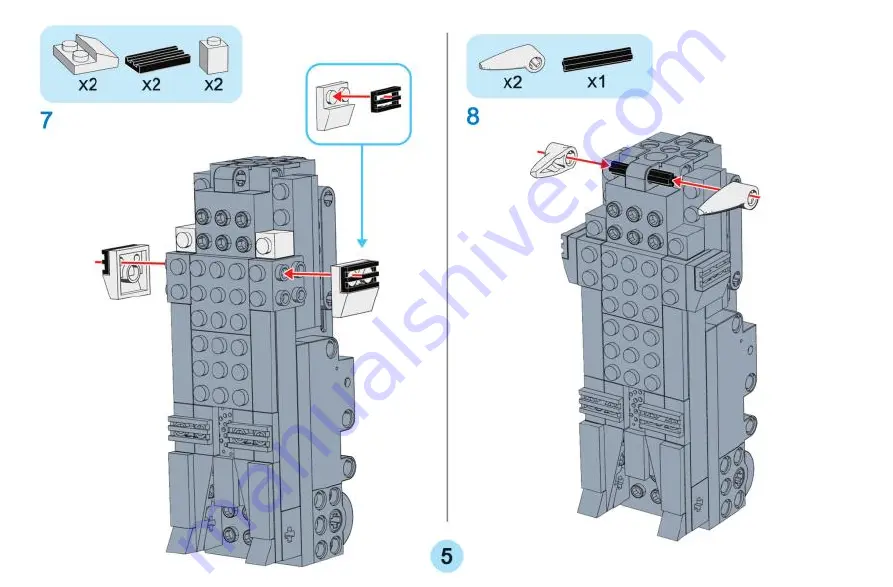 KIBTOY 420PCS User Manual Download Page 12