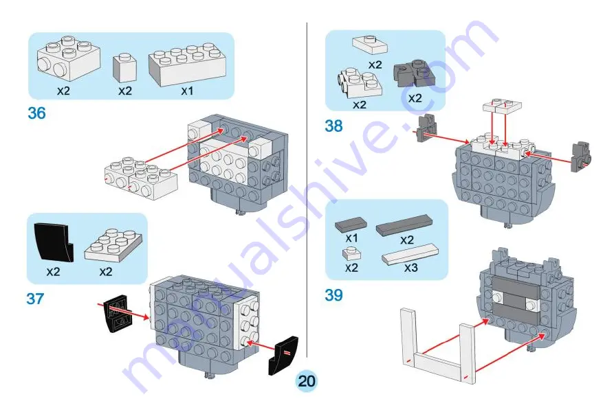 KIBTOY 420PCS User Manual Download Page 27