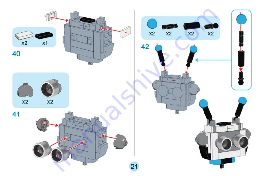 KIBTOY 420PCS User Manual Download Page 28