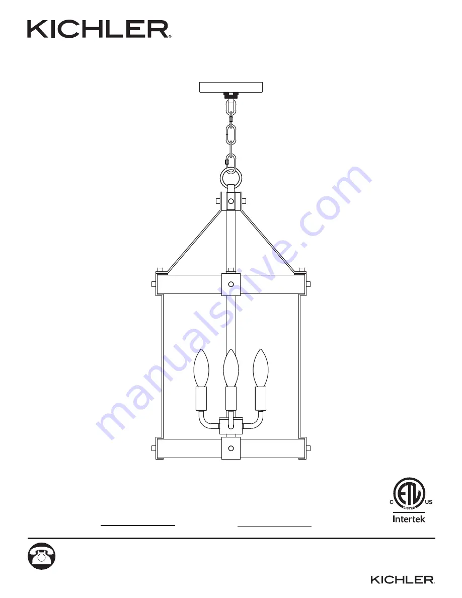 Kichler Lighting 0616010 Safety Information Manual Download Page 9