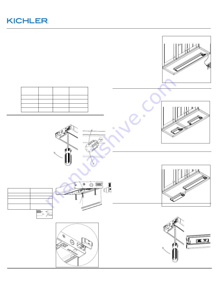 Kichler Lighting 6UCSK08 Series Installation Instructions Download Page 2