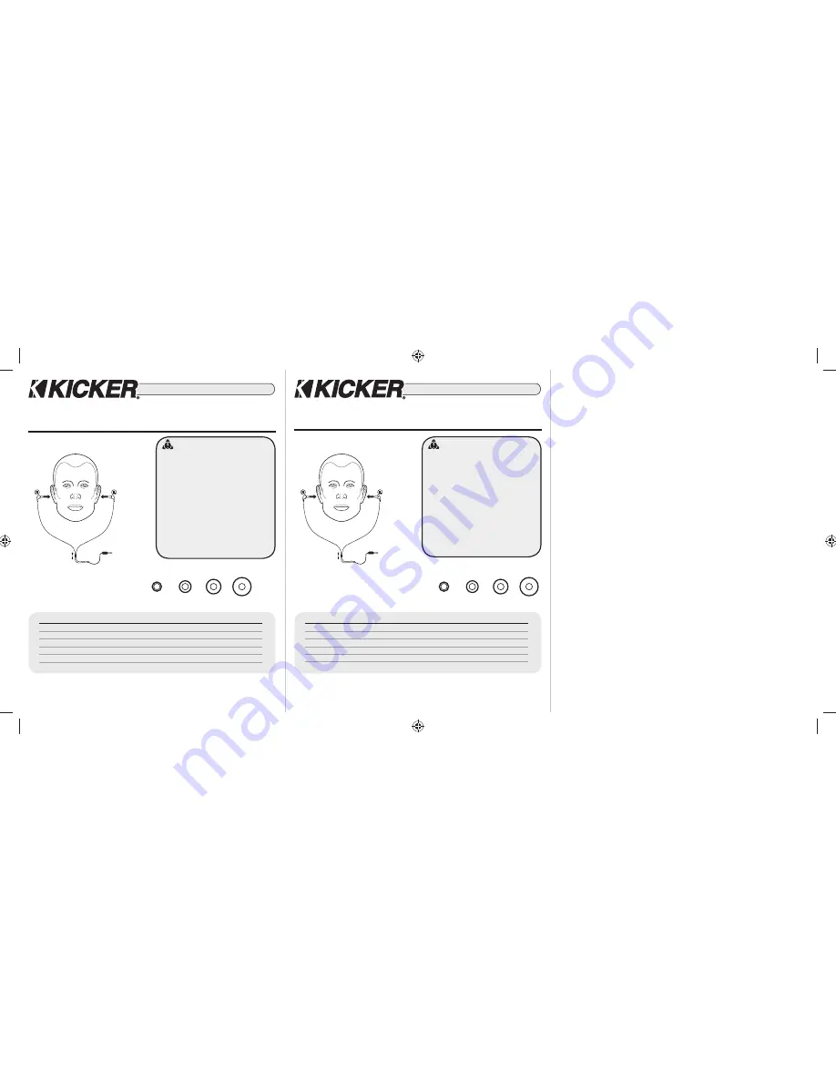 Kicker EB71 Owner'S Manual Download Page 2