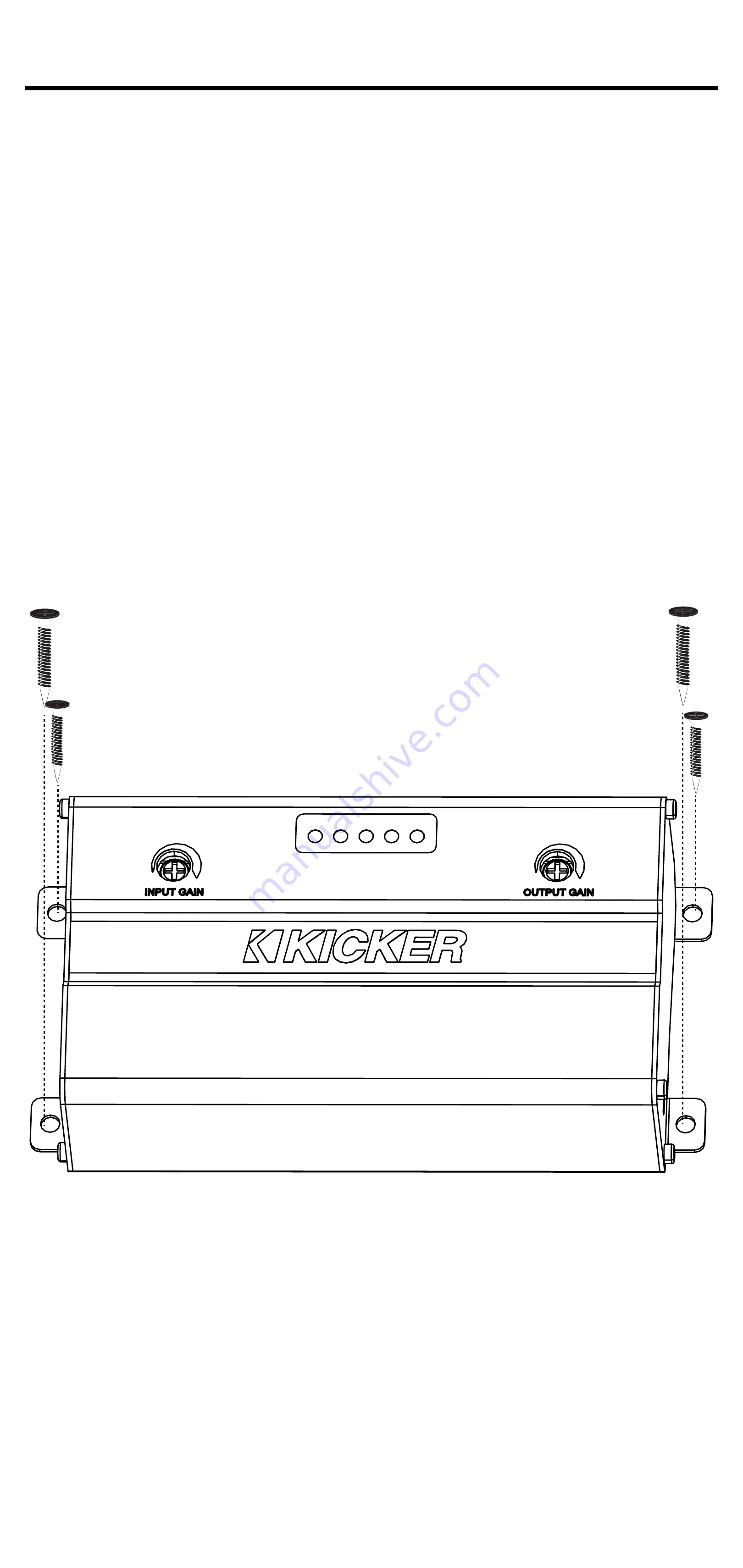 Kicker KEYLOC Owner'S Manual Download Page 7