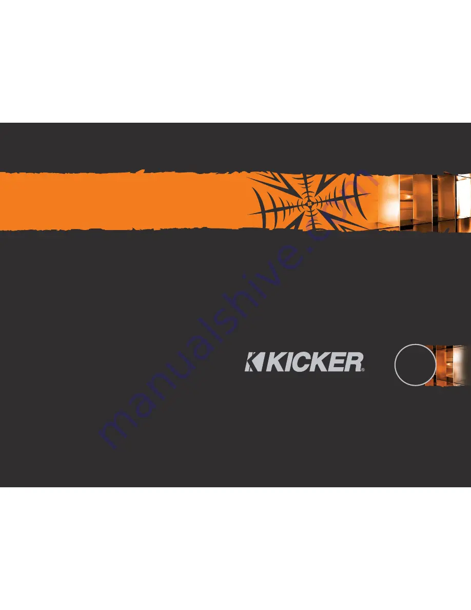 Kicker KICKER zKICK ZK500 Скачать руководство пользователя страница 1