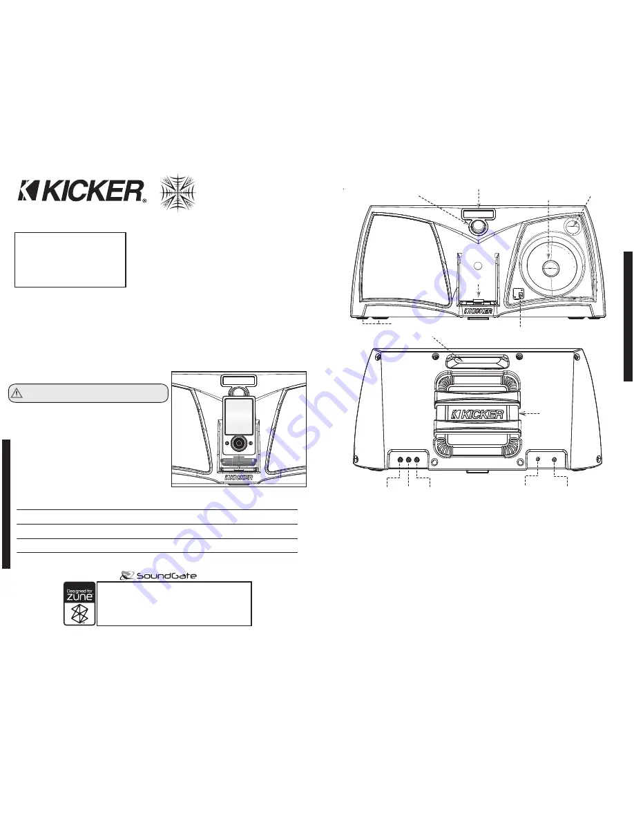 Kicker KICKER zKICK ZK500 Скачать руководство пользователя страница 2