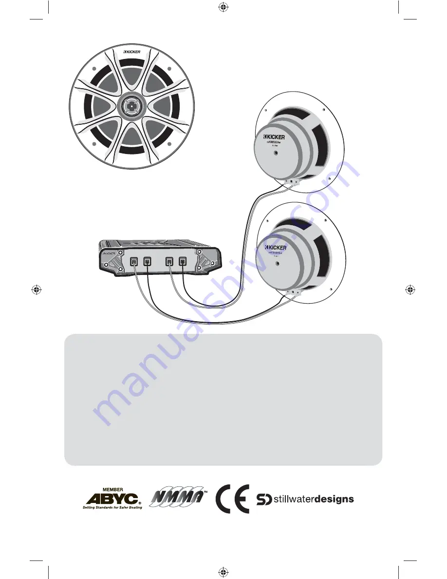 Kicker KM6000 Скачать руководство пользователя страница 3