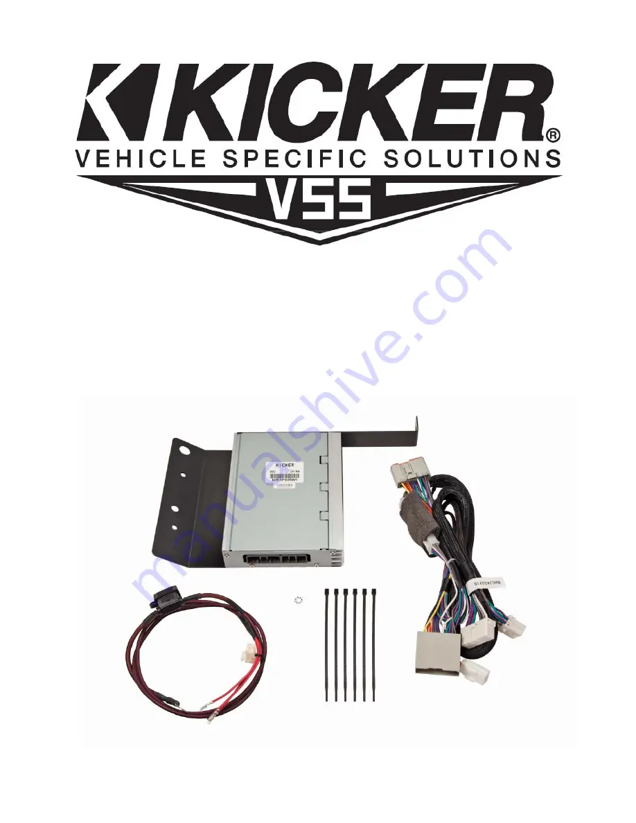 Kicker PMUSP10 User Manual Download Page 1