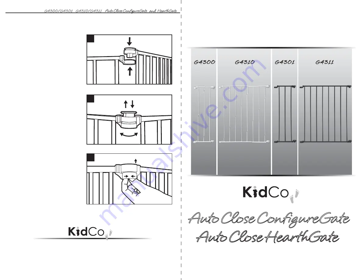 Kidco G4310 User Manual Download Page 1