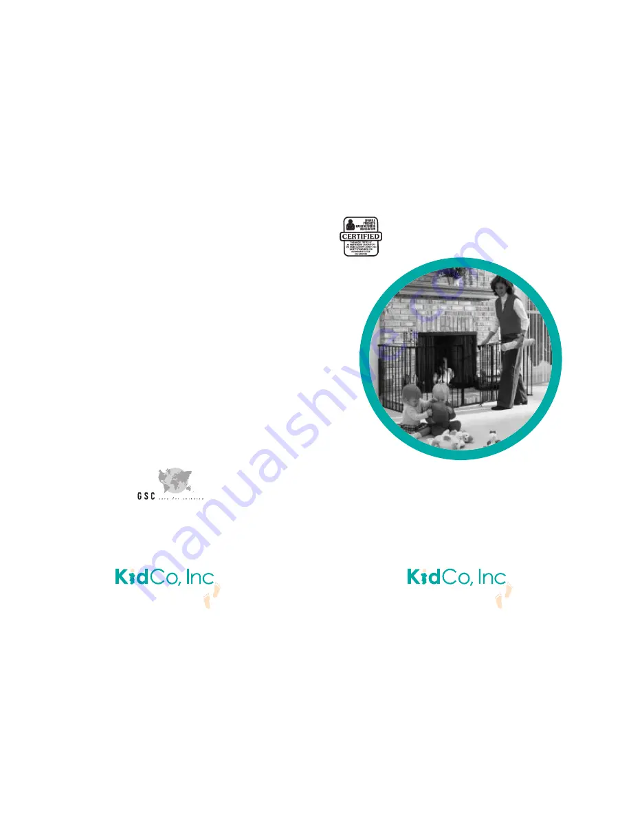 Kidco HearthGate G70 User Manual Download Page 1