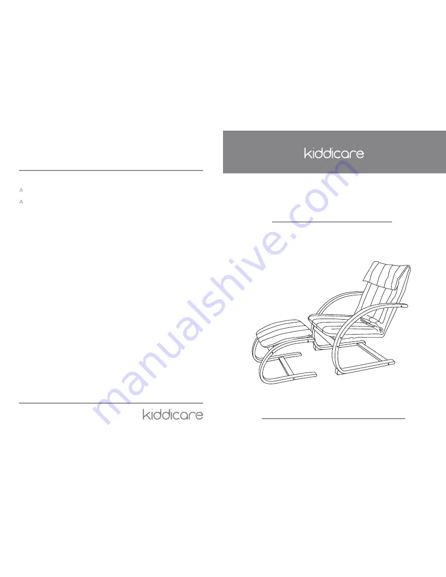 Kiddicare Nursery Instruction Manual Download Page 1