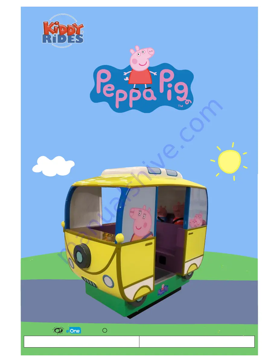 Kiddy Rides Peppa Pig Camper Van Operator'S Manual Download Page 1