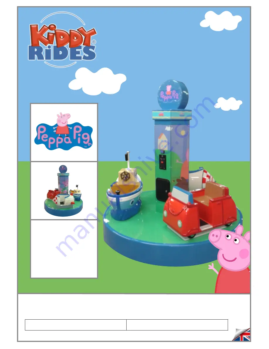 Kiddy Rides Peppa Pig Carousel Operator'S Handbook Manual Download Page 1