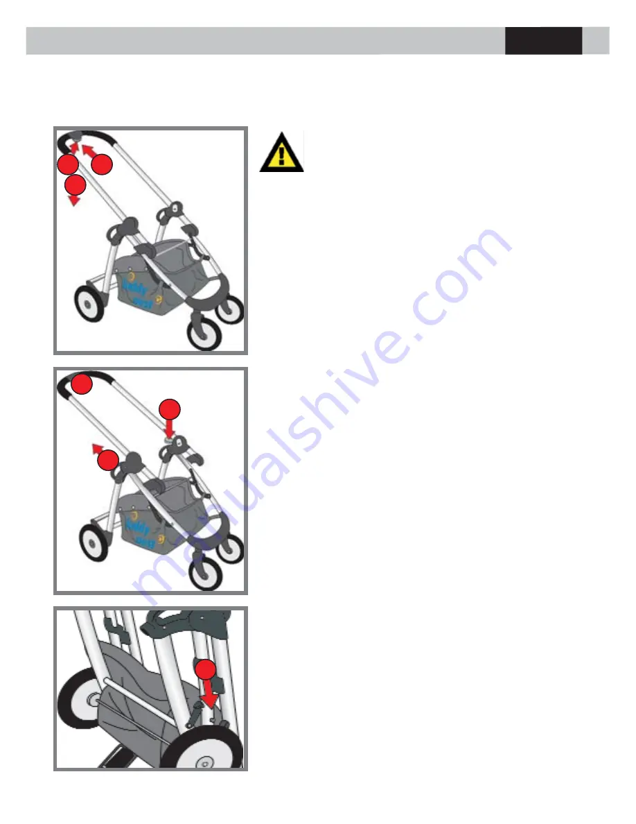 KIDDY CLICK N MOVE Directions For Use Manual Download Page 43