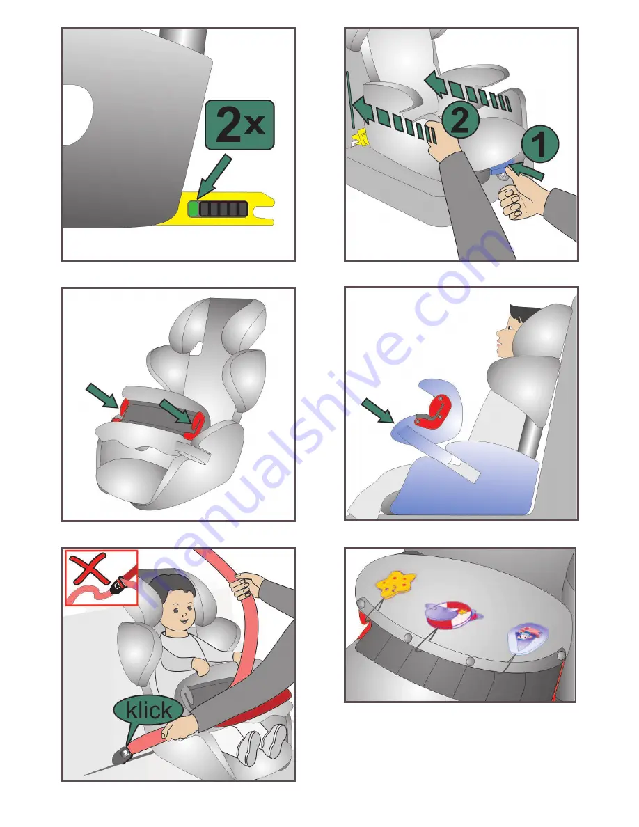 KIDDY GUARDIANFIX PRO 2 - Directions For Use Manual Download Page 6