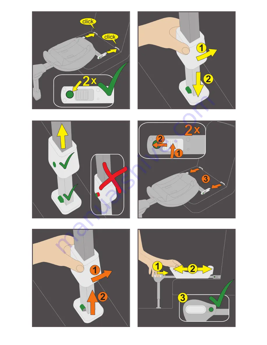 KIDDY ISOFIX BASE2 Directions For Use Manual Download Page 3