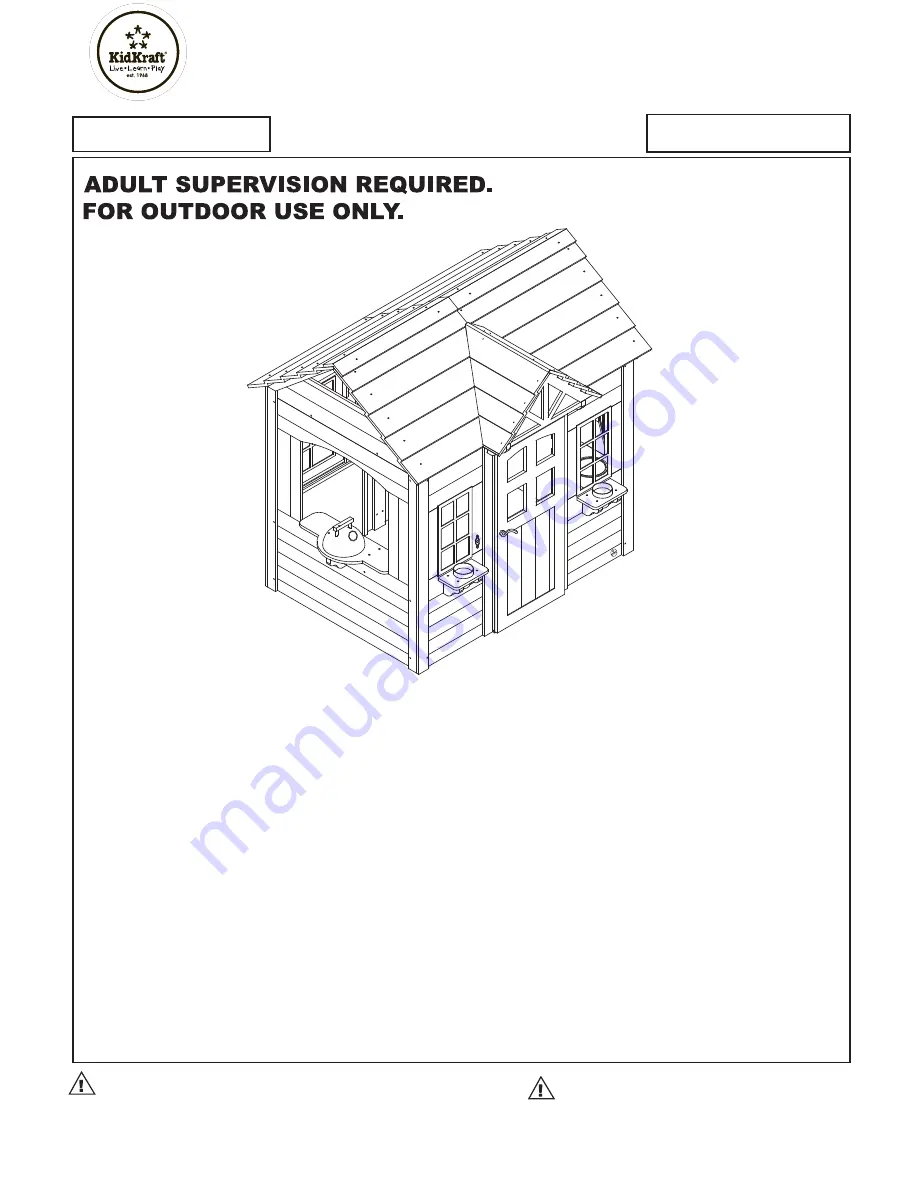 KidKraft 00155 Assembly Instructions Manual Download Page 1