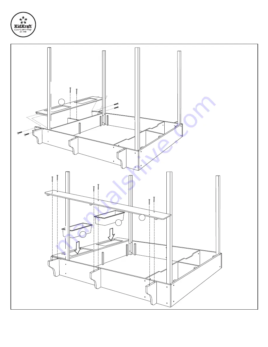 KidKraft 00165 Assembly Instructions Manual Download Page 7