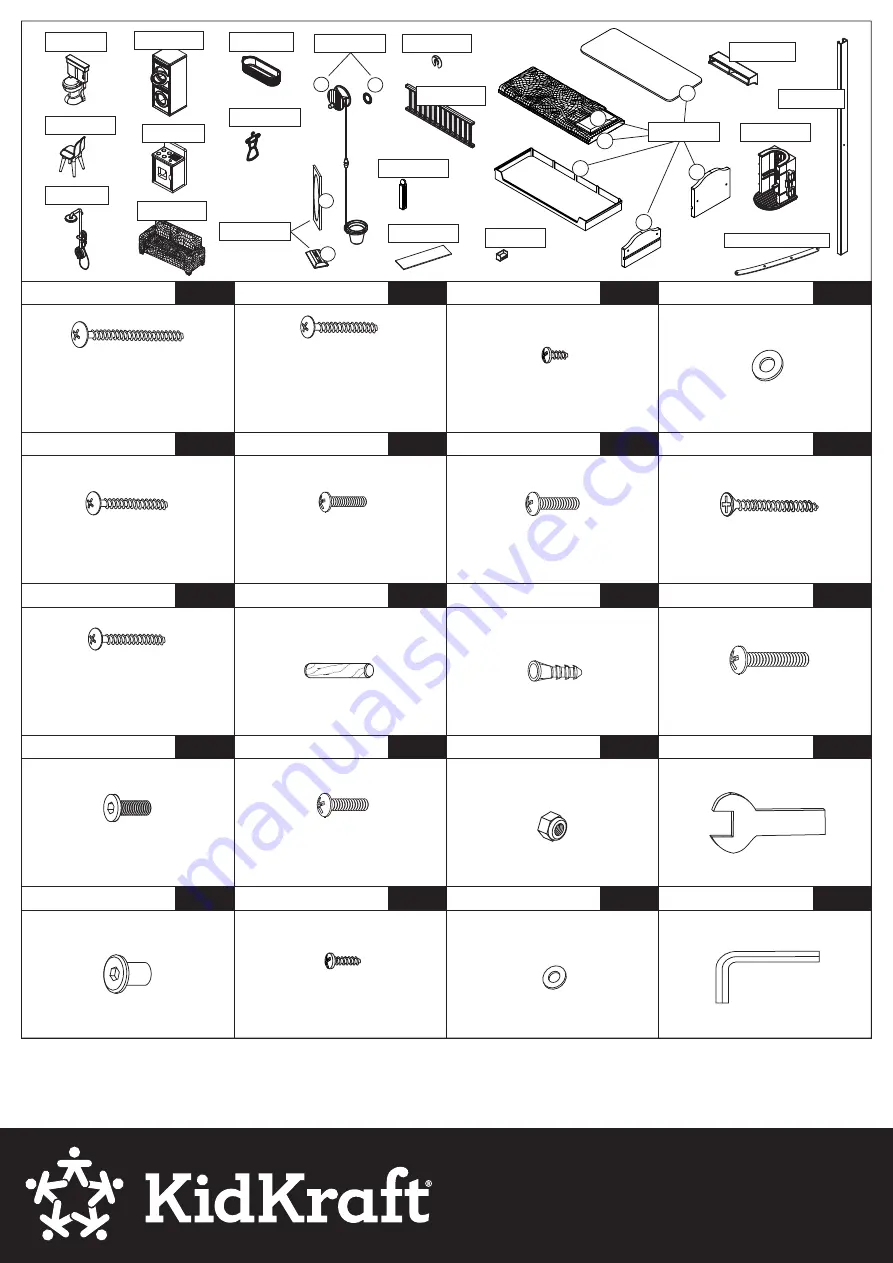 KidKraft 10108 Скачать руководство пользователя страница 3