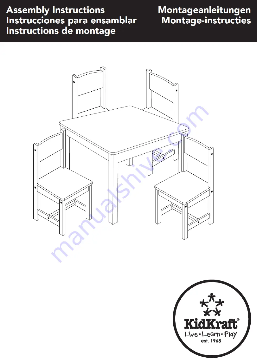 KidKraft 21421B Скачать руководство пользователя страница 13