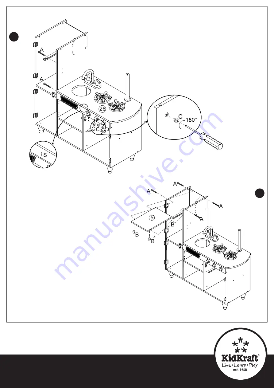 KidKraft 53173D Assembly Instructions Manual Download Page 11