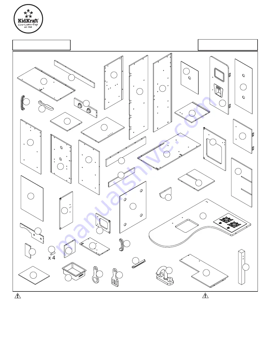 KidKraft 53273 Assembly Instructions Manual Download Page 1