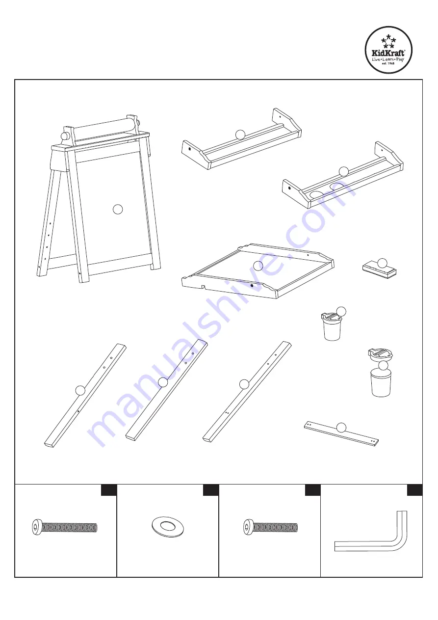 KidKraft 62008B Скачать руководство пользователя страница 5