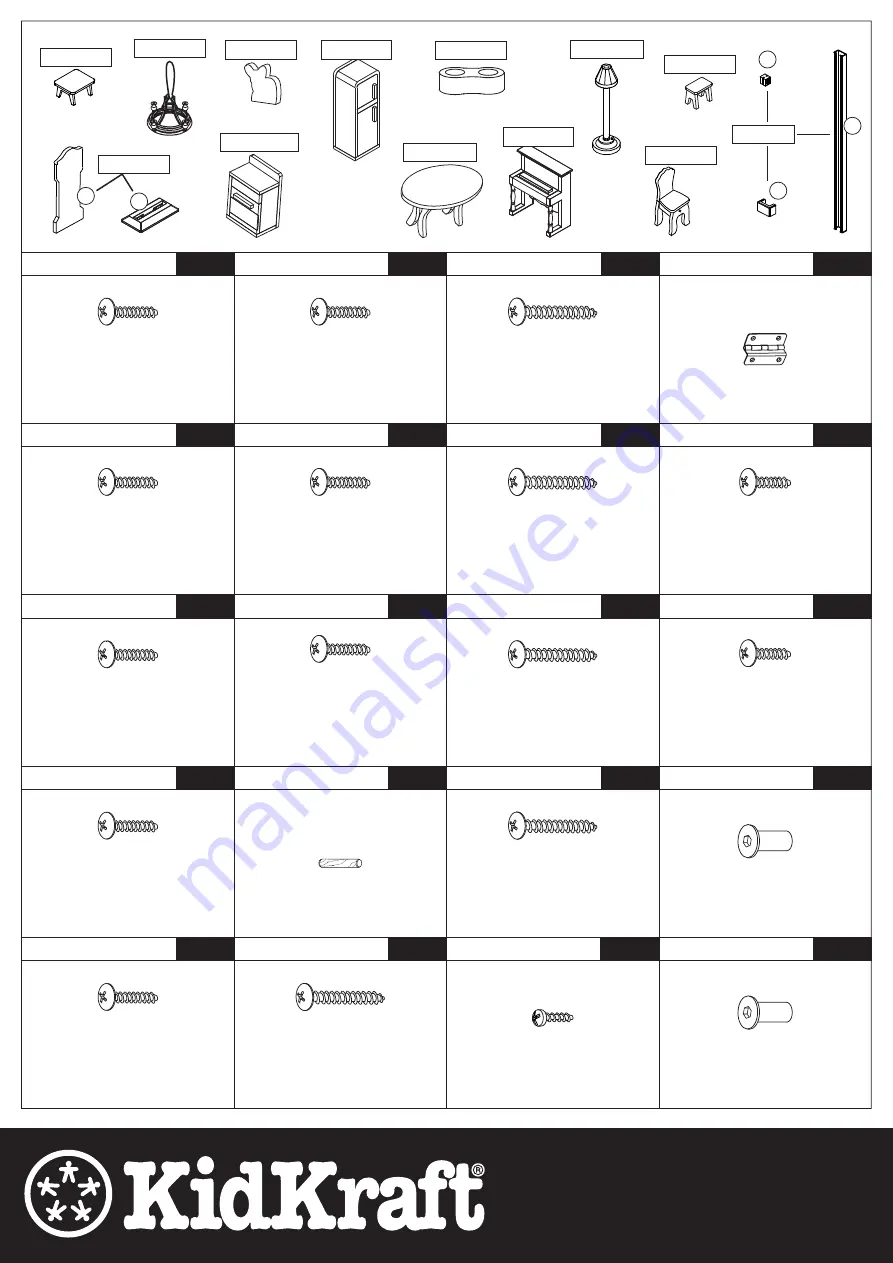 KidKraft 65916 Manual Download Page 3