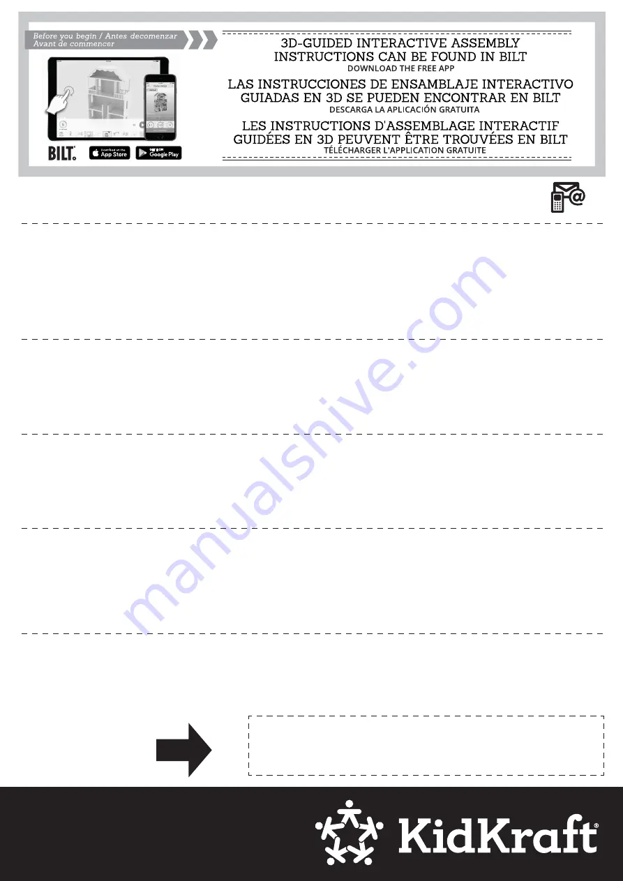 KidKraft 65979 Aassembly Instructions Download Page 1