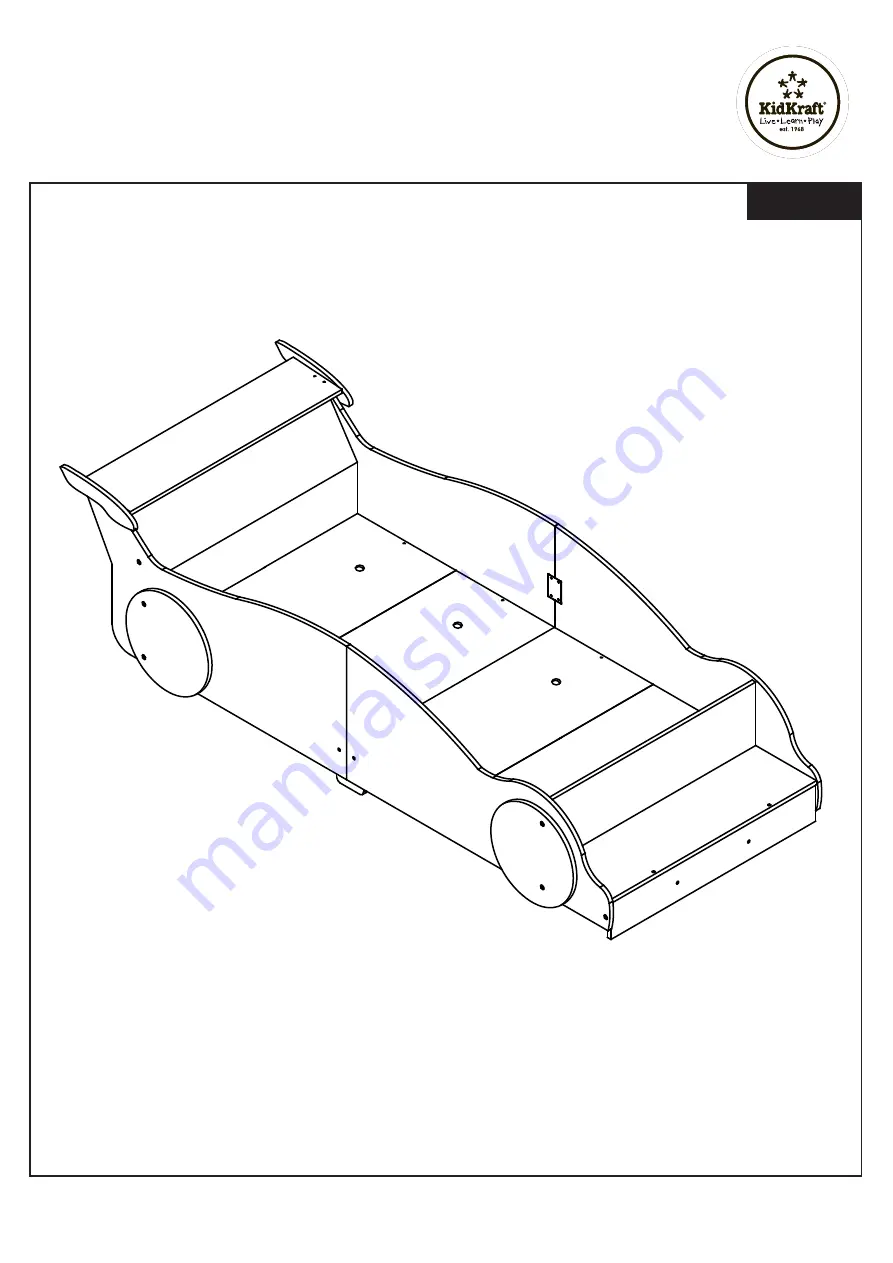 KidKraft 76038 Assembly Instructions Manual Download Page 1