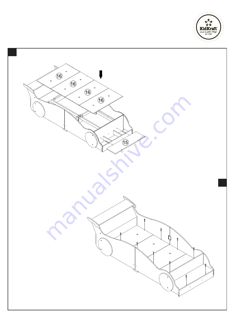 KidKraft 76038 Assembly Instructions Manual Download Page 10