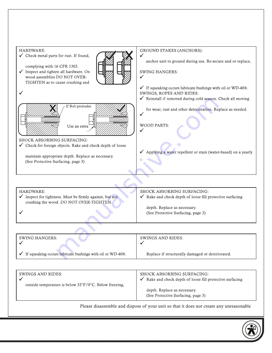 KidKraft 9409045 Installation And Operating Instructions Manual Download Page 5