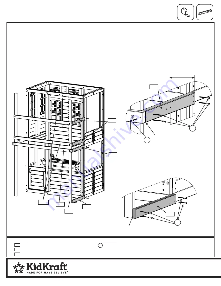 KidKraft 9409045 Installation And Operating Instructions Manual Download Page 40