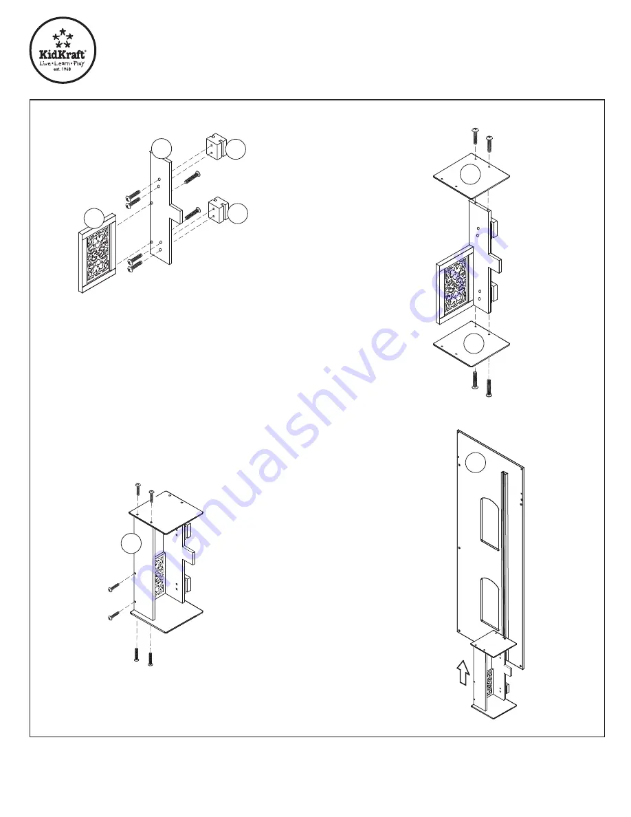 KidKraft Amelia Follhouse 65093A Скачать руководство пользователя страница 4