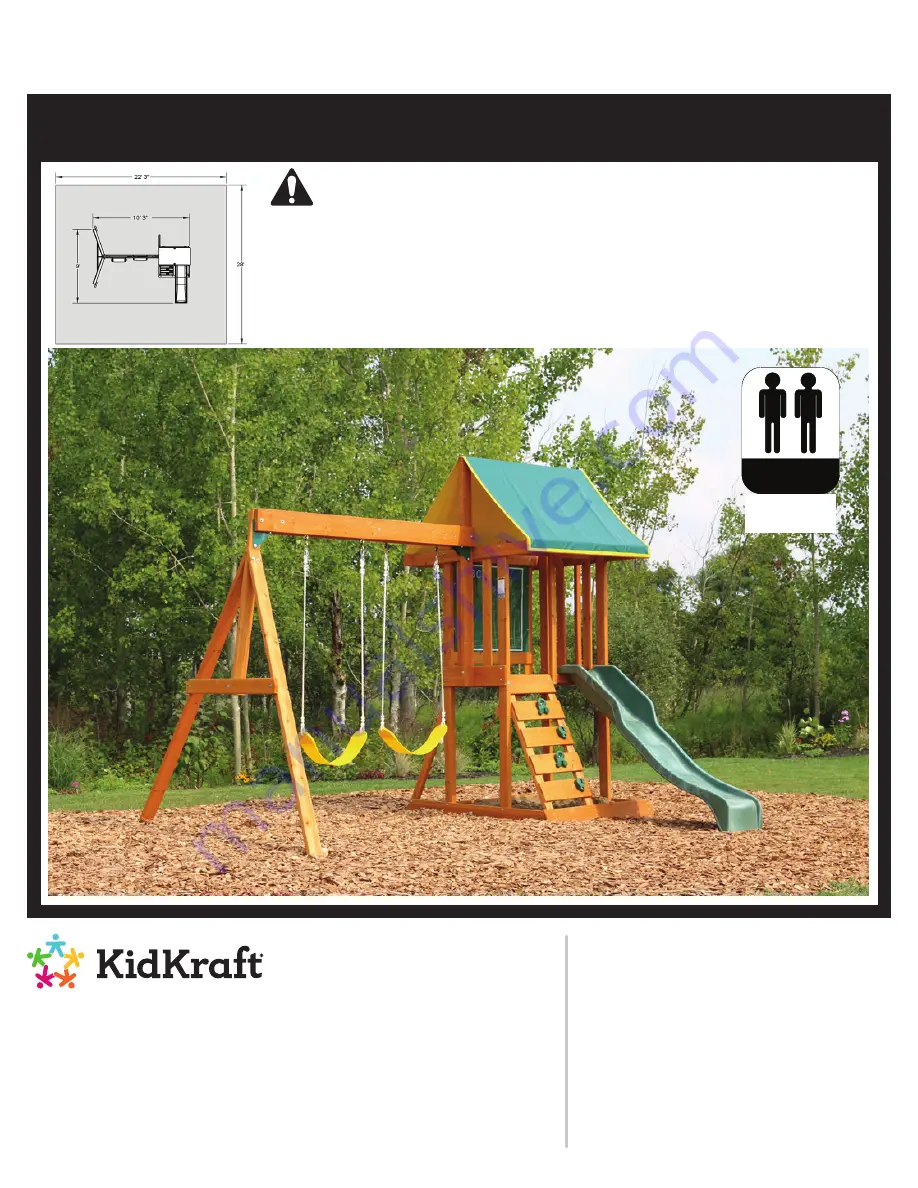 KidKraft Appleton Play System F24148 Скачать руководство пользователя страница 1