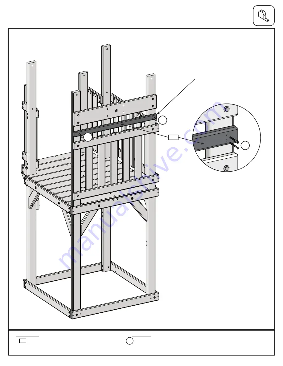 KidKraft ARBOR CREST DELUXE Installation And Operating Instructions Manual Download Page 35