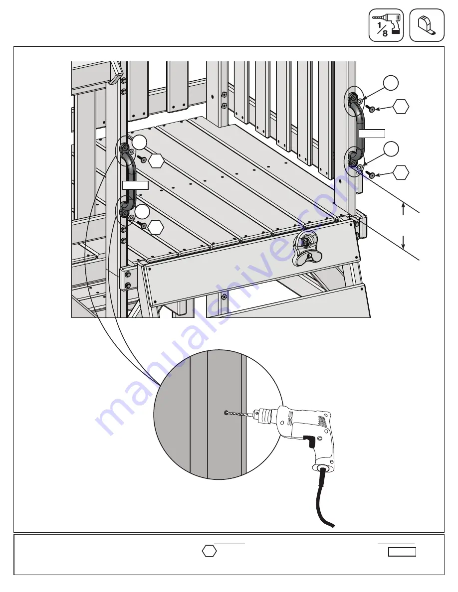 KidKraft ARBOR CREST DELUXE Installation And Operating Instructions Manual Download Page 74