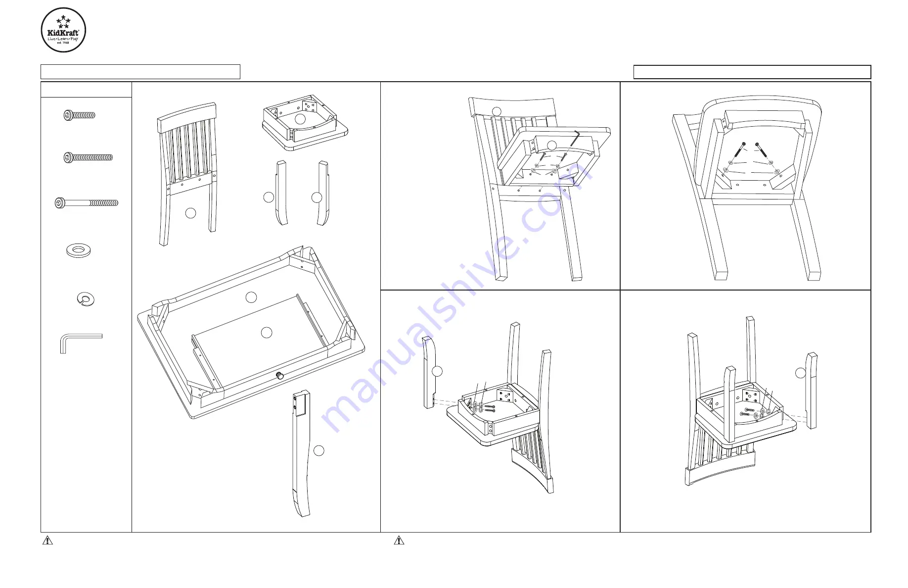 KidKraft Avalon 26641D Assembly Instructions Download Page 1