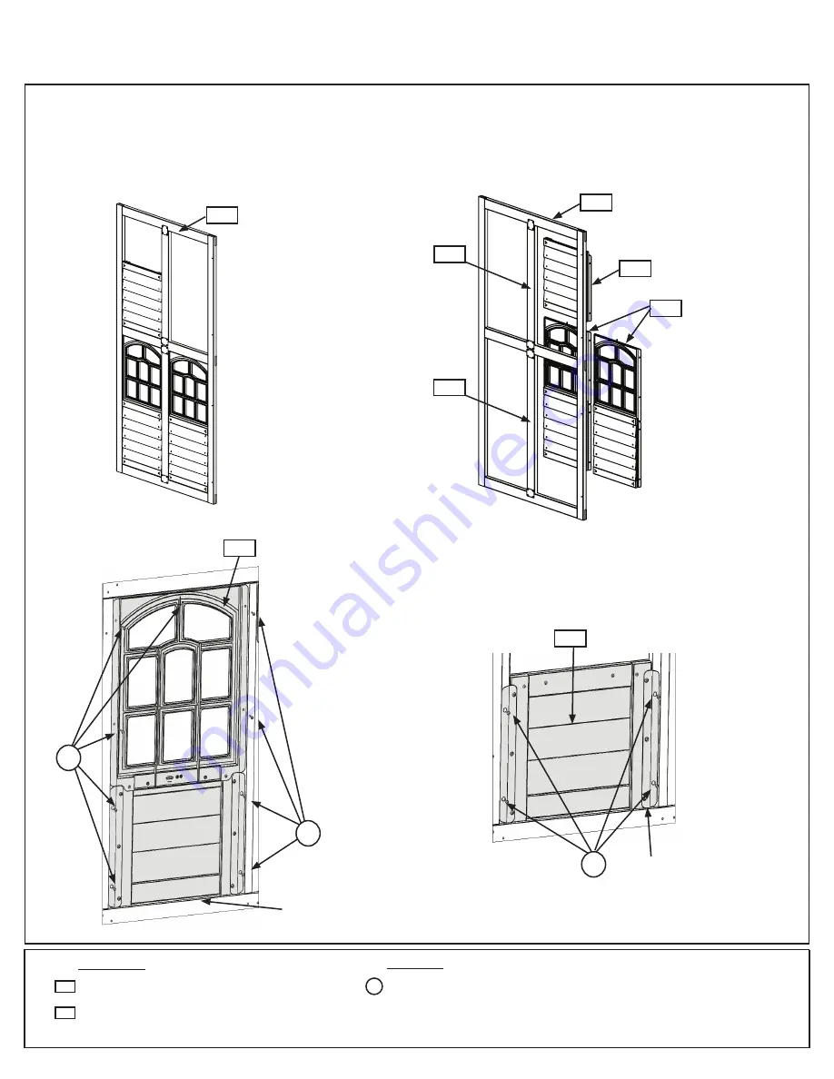 KidKraft BEAR CAVE LODGE Installation And Operating Instructions Manual Download Page 45