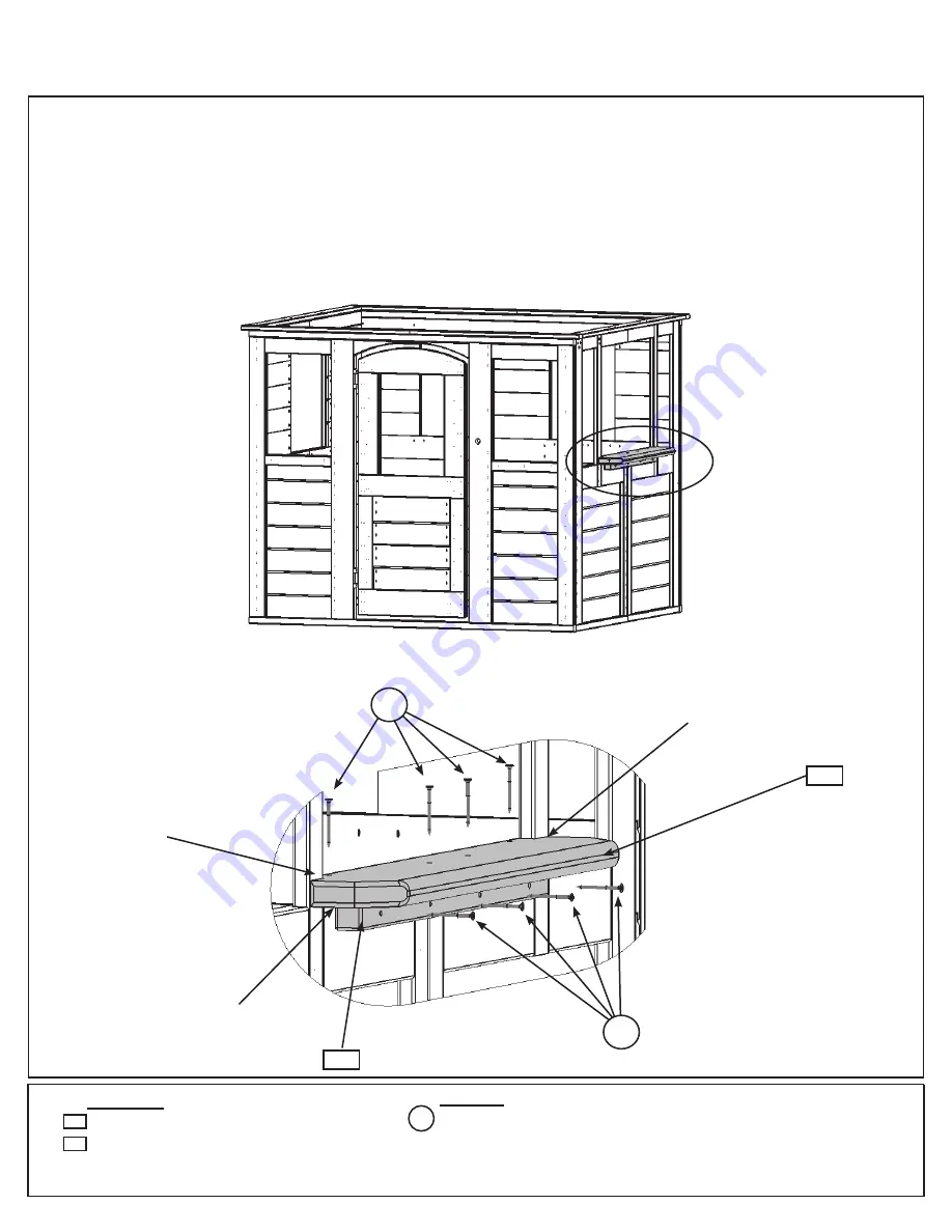 KidKraft Big Backyard FORESTVIEW II P280095 Installation And Operating Instructions Manual Download Page 24