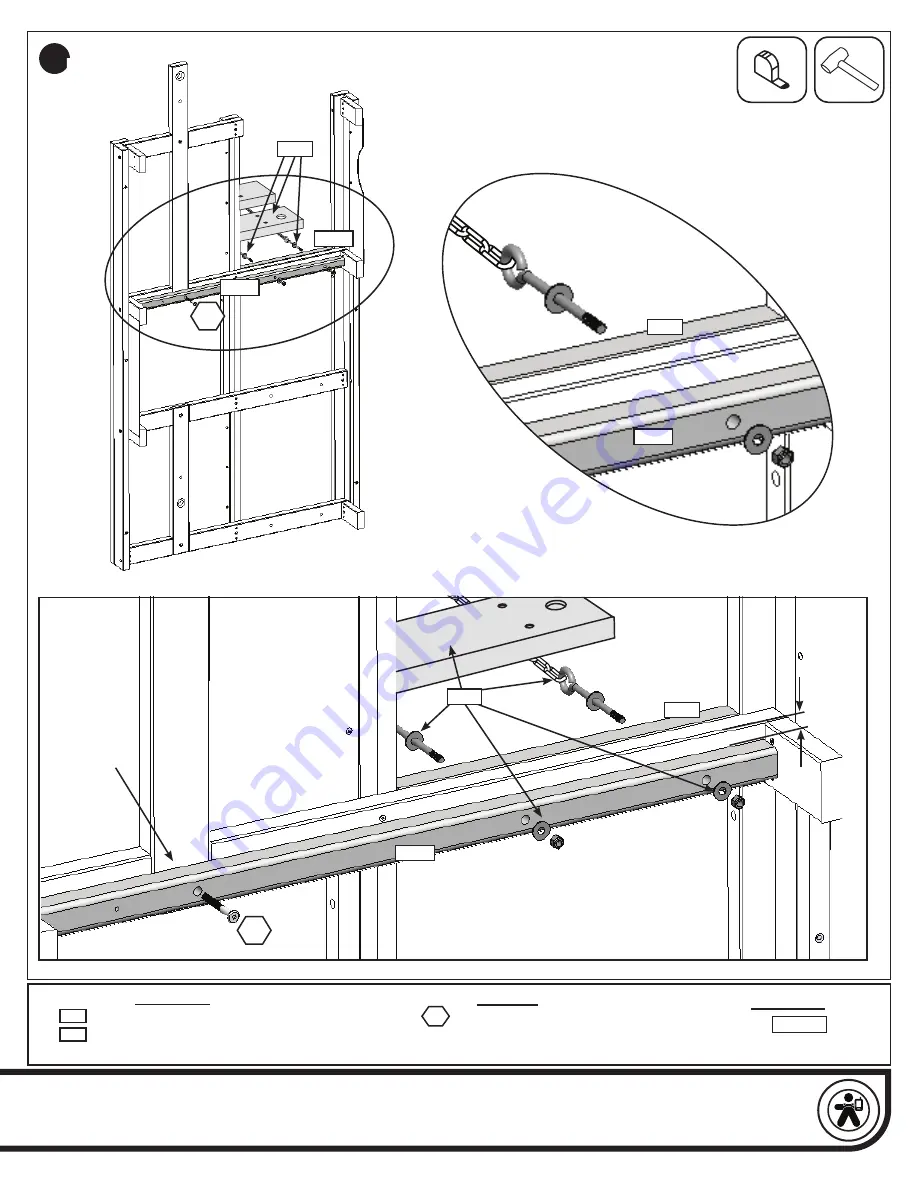 KidKraft BILT COMMAND BASE BATTLE FORT Installation And Operating Instructions Manual Download Page 41