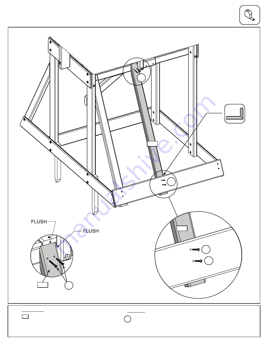 KidKraft BILT F26415EDB Installation And Operating Instructions Manual Download Page 50