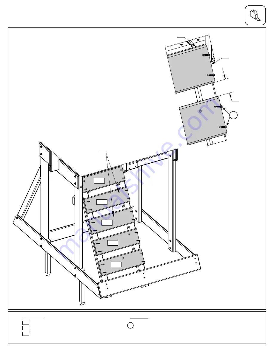 KidKraft BILT F26415EDB Installation And Operating Instructions Manual Download Page 51