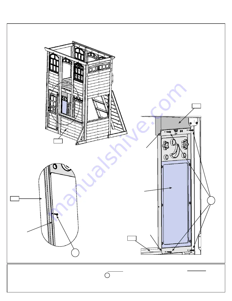 KidKraft BROCKWELL Installation And Operating Instructions Manual Download Page 44