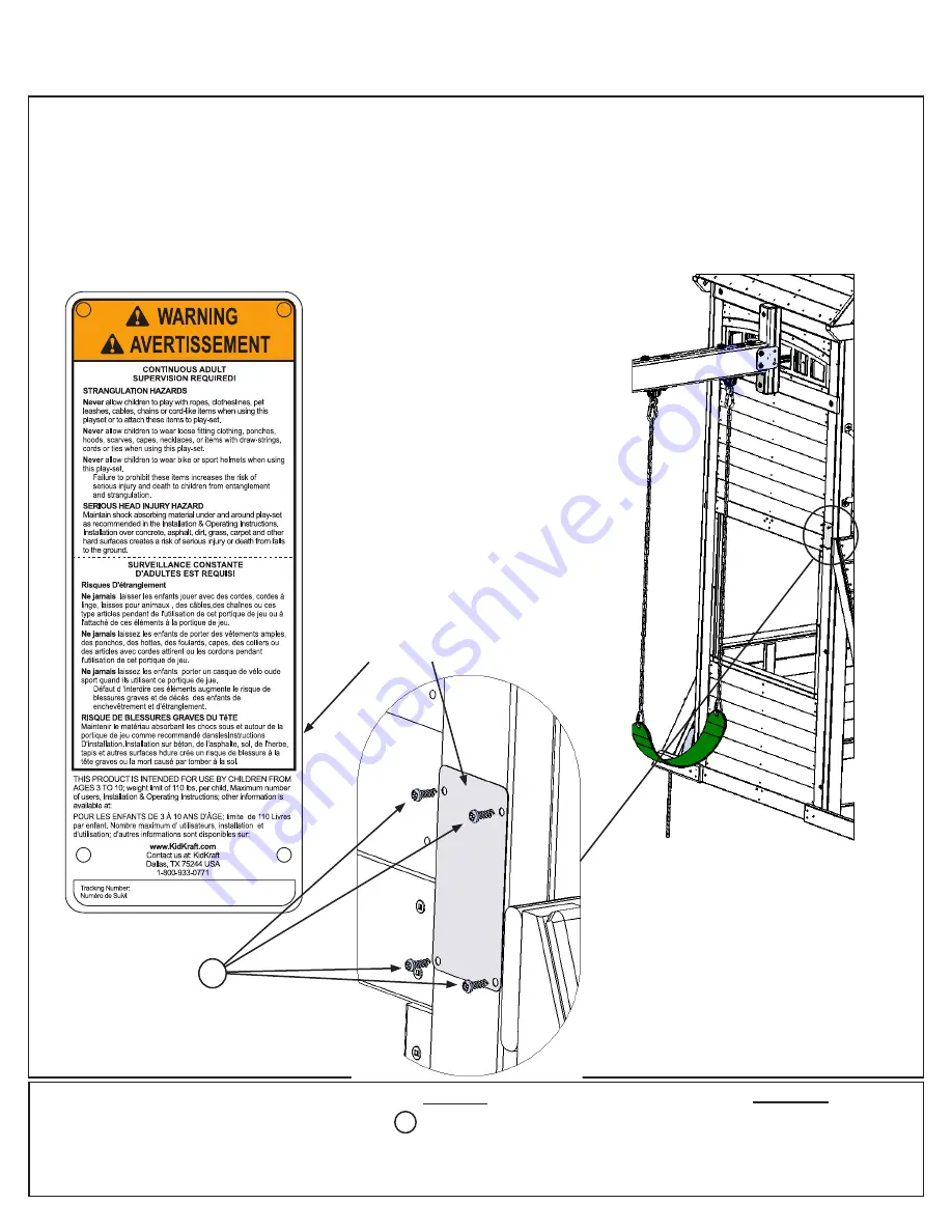 KidKraft BROCKWELL Installation And Operating Instructions Manual Download Page 100