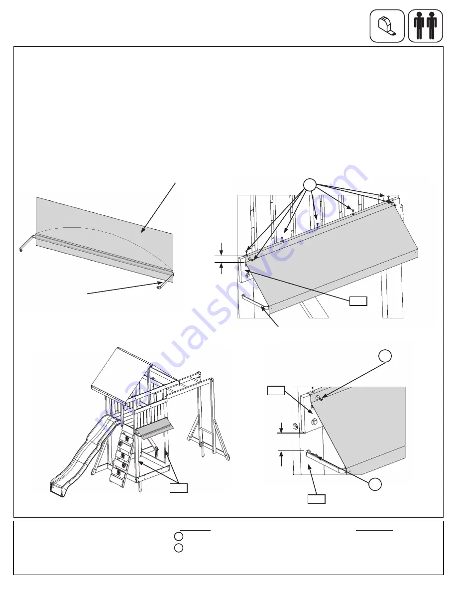 KidKraft BROOKRIDGE CLIMBING FRAME Скачать руководство пользователя страница 44