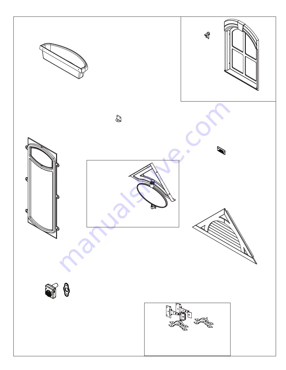 KidKraft Cedar Summit Bancroft Playhouse Installation And Operating Instructions Manual Download Page 15