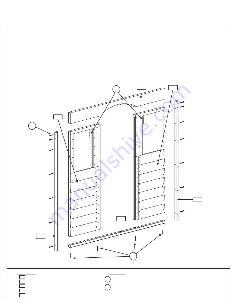 KidKraft Cedar Summit Bancroft Playhouse Installation And Operating Instructions Manual Download Page 22