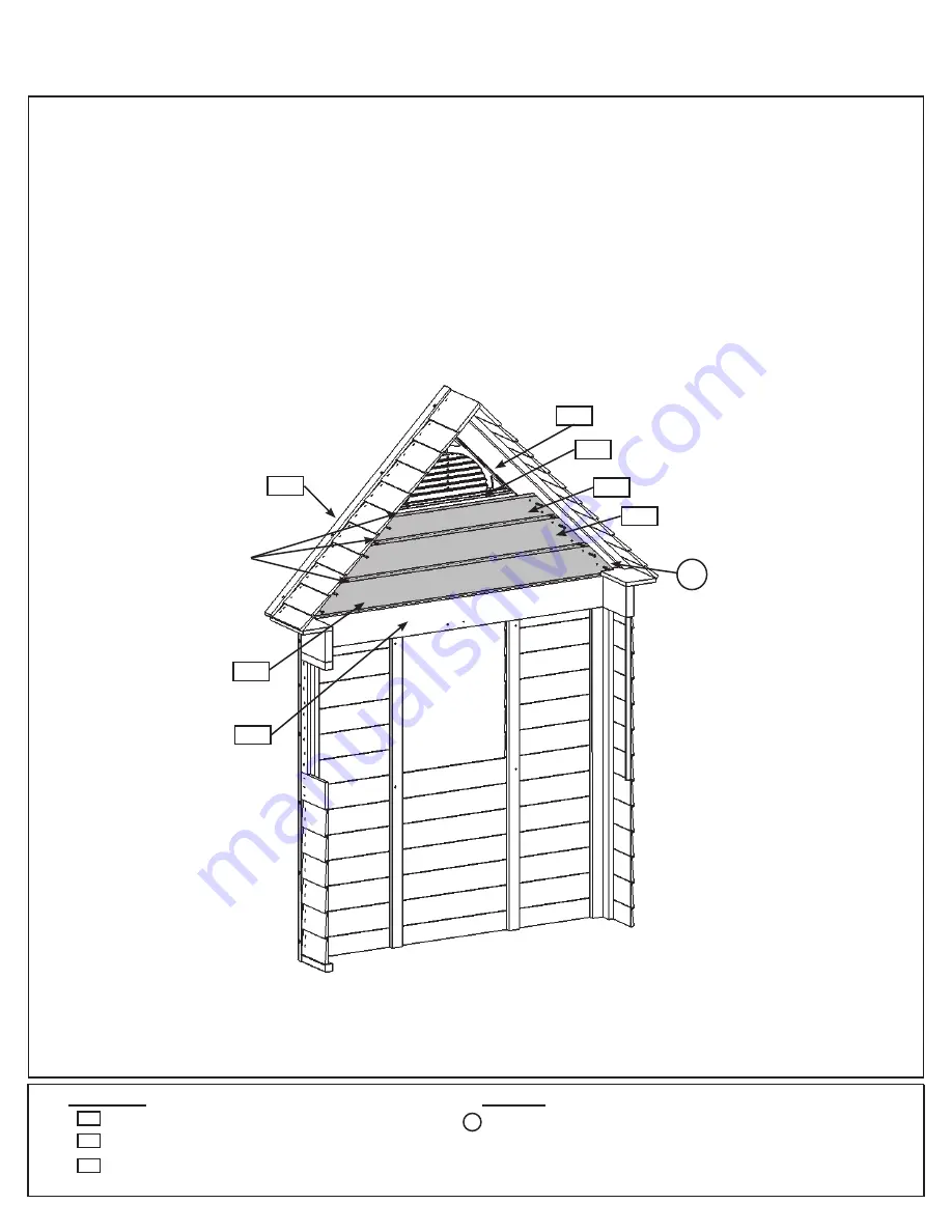 KidKraft Cedar Summit Bancroft Playhouse Installation And Operating Instructions Manual Download Page 33