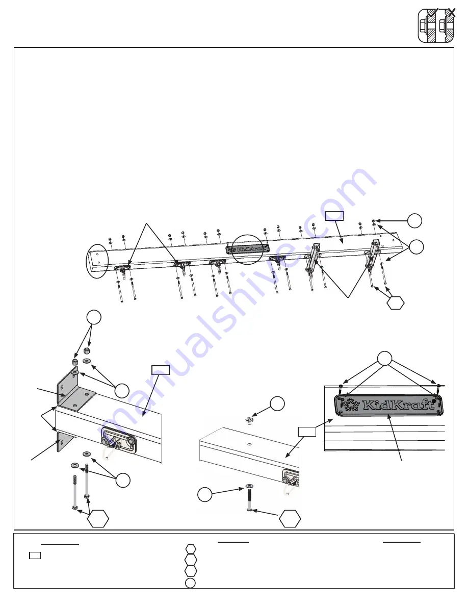 KidKraft Cedar Summit BEAR CAVE LODGE FSC Installation And Operating Instructions Manual Download Page 32